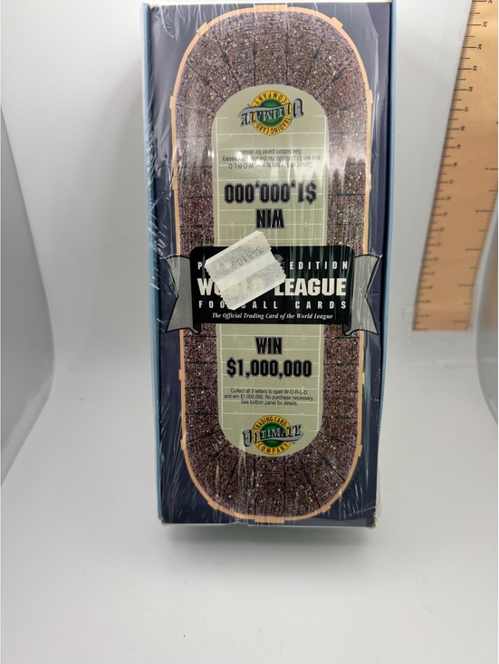 Other - 1992 Ultimate World League Football Cards Factory Sealed Box with $1,000,000 Win